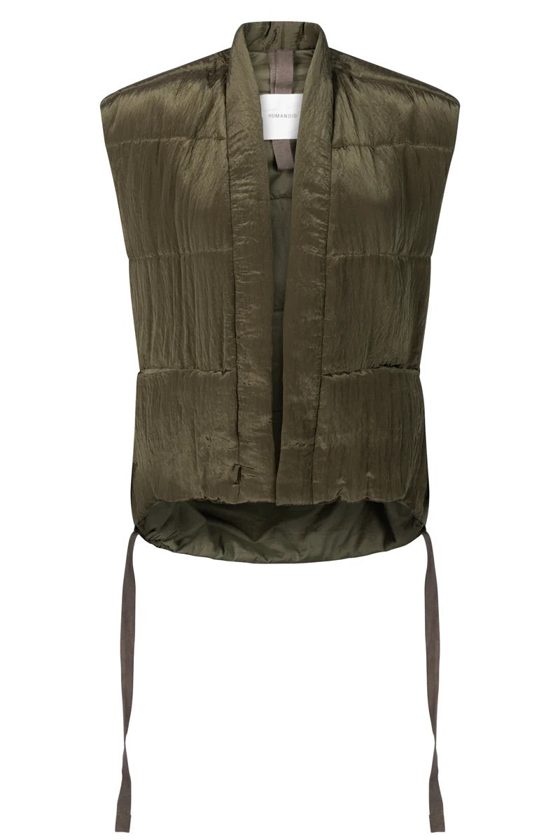 CHAQUETA, CHALECO Humanoid AW25 Stabble jade