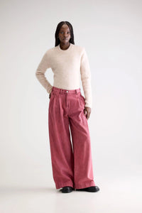 DENIM, JEANS Bellerose AW25 Pops wine stone