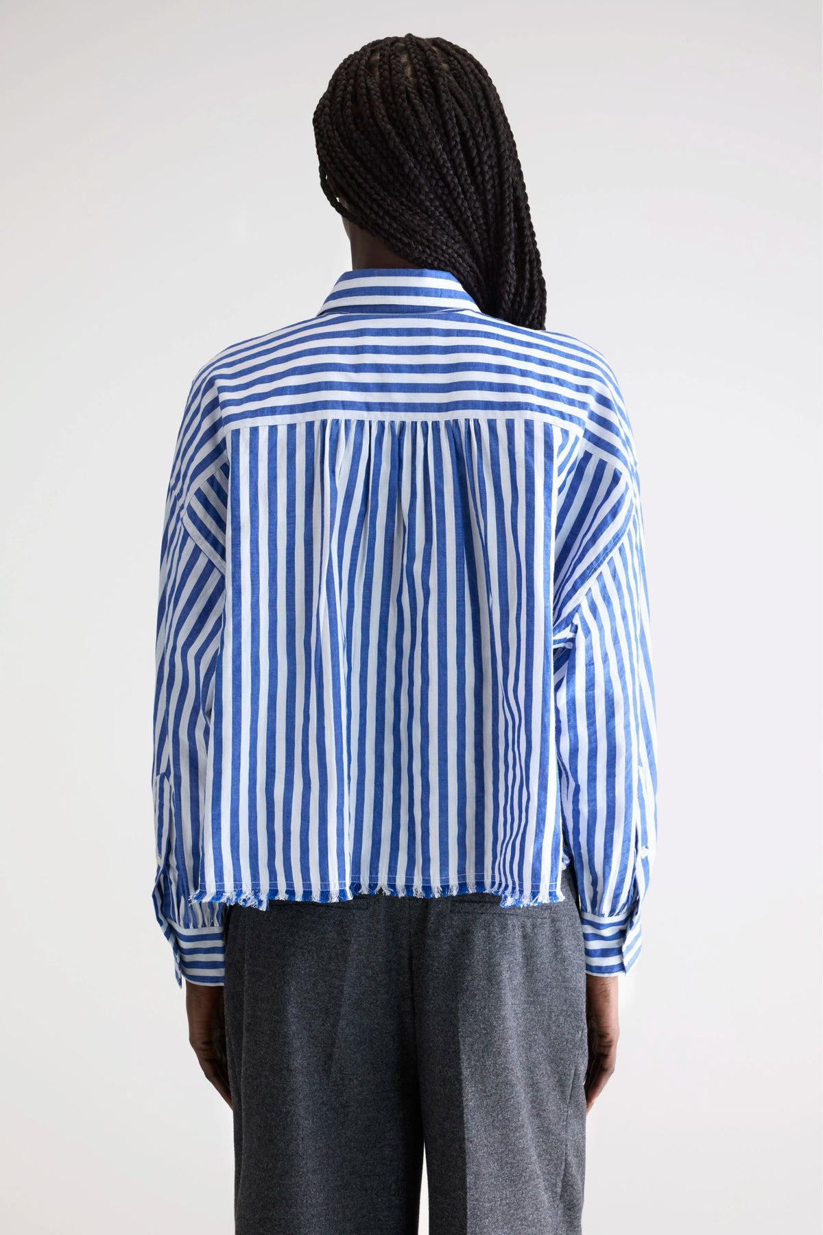 BLUSA Bellerose AW25 Kraft stripe a