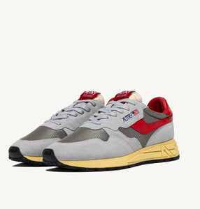 DEPORTIVAS Autry SNEAKER Reelwind LOW DE ANTE Y MALLA GRIS Y MOON