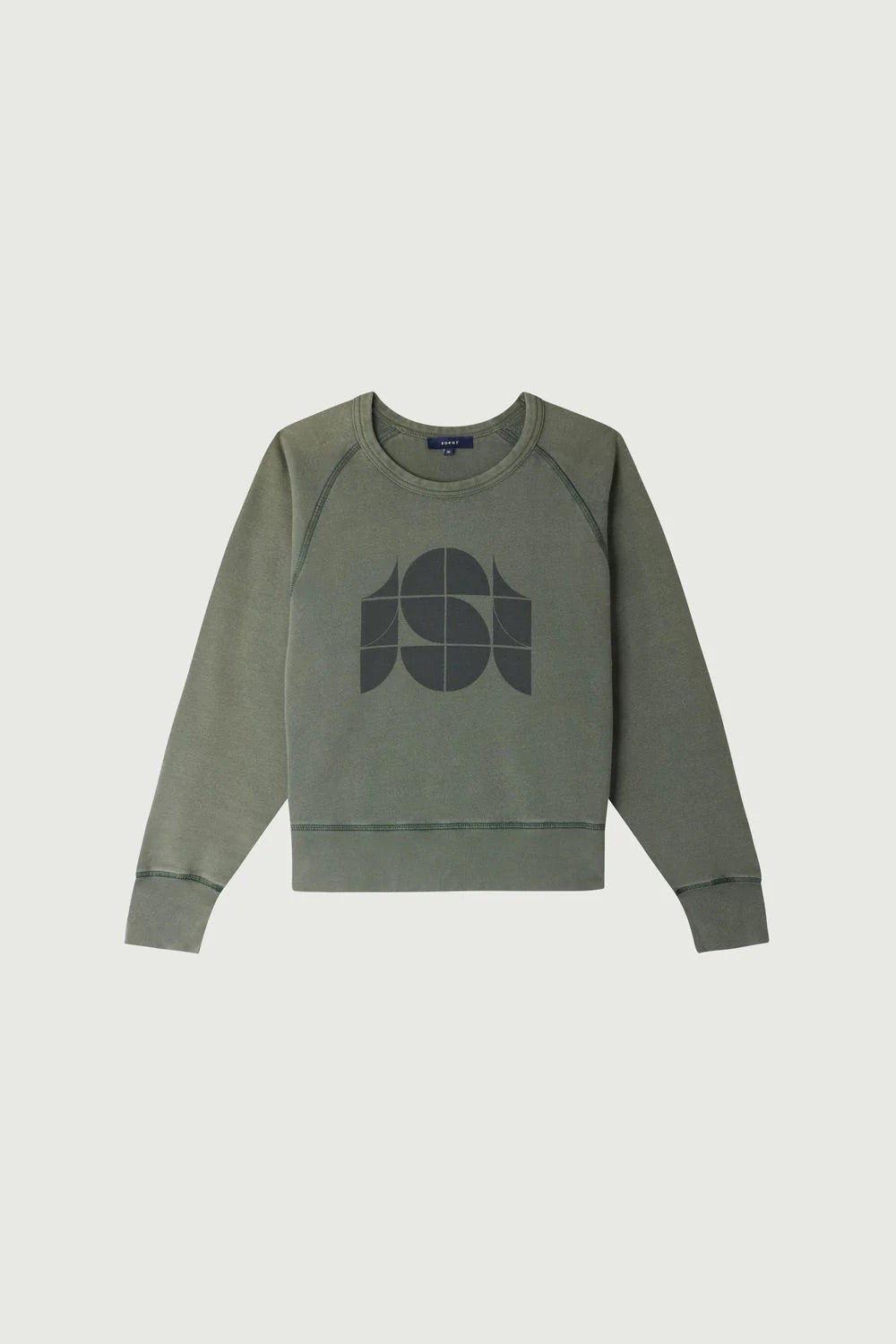 SUDADERA Soeur AW25 Apollo gris vert