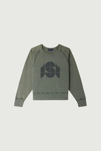SUDADERA Soeur AW25 Apollo gris vert