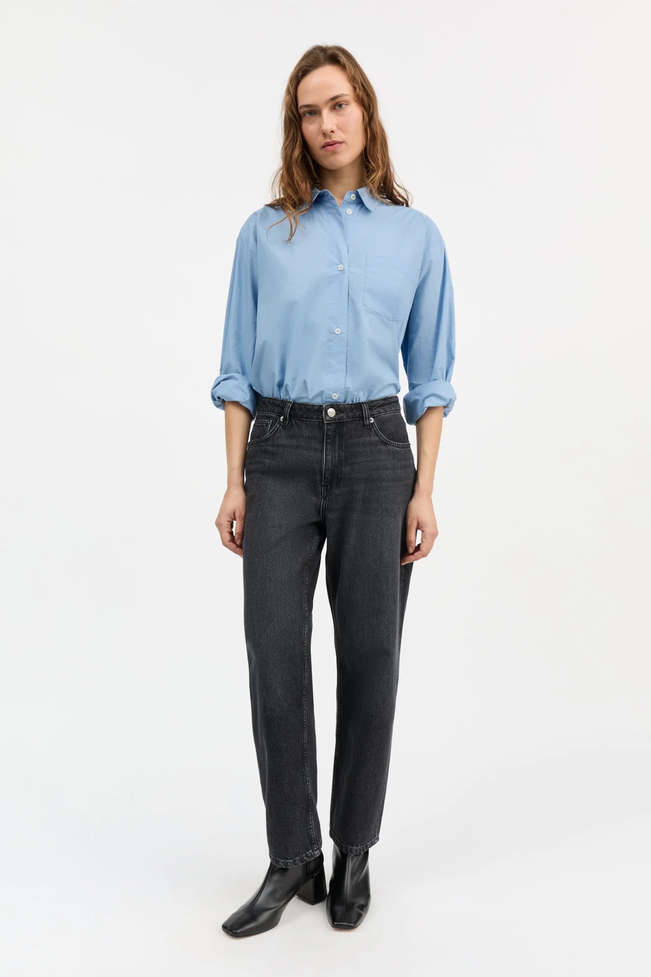 JEANS, DENIM Skall Studio AW25 Vintage black