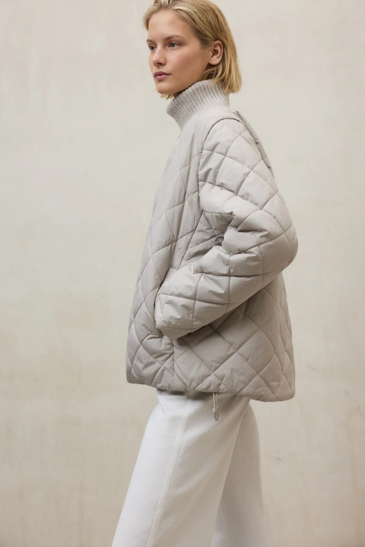 ABRIGO, CHAQUETA Ecoalf AW25 Geres beige