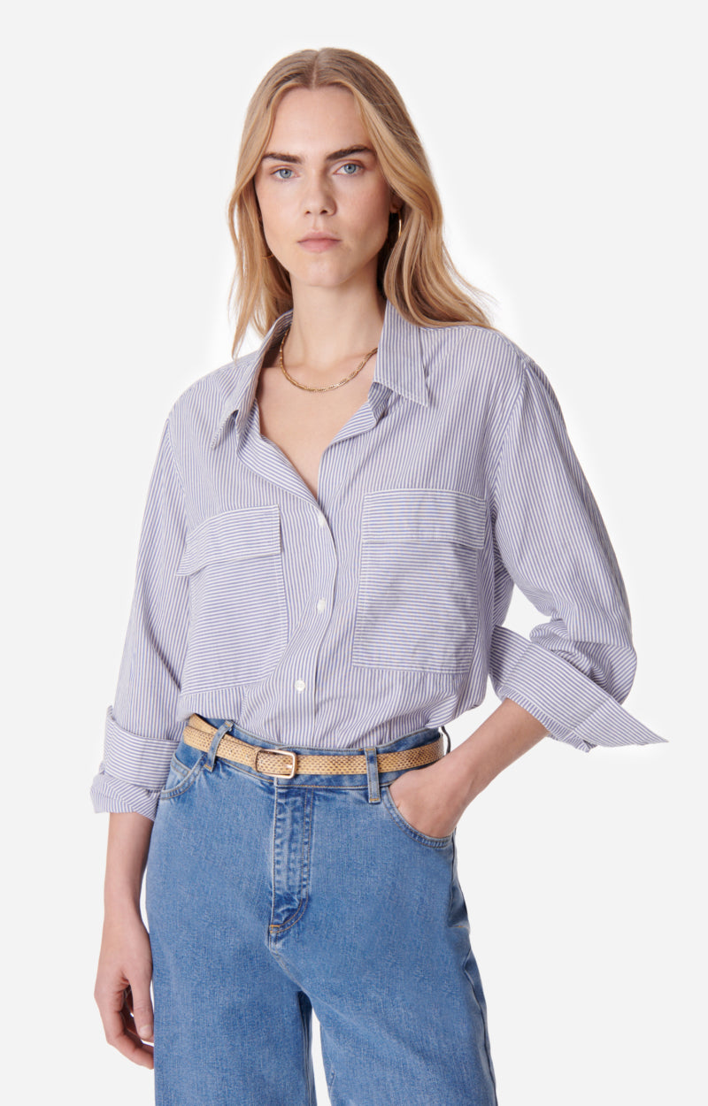 CAMISA Vanessa Bruno AW25 Dim azul