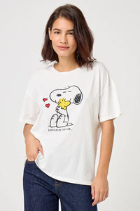 CAMISETA Five AW25 Snoopy love ricotta