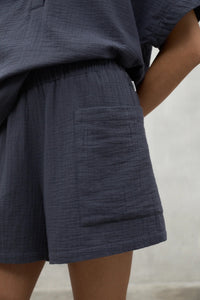 SHORTS Ecoalf SS25 Yera gris oscuro