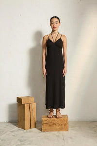 VESTIDO Mare di latte SS25 Manon black