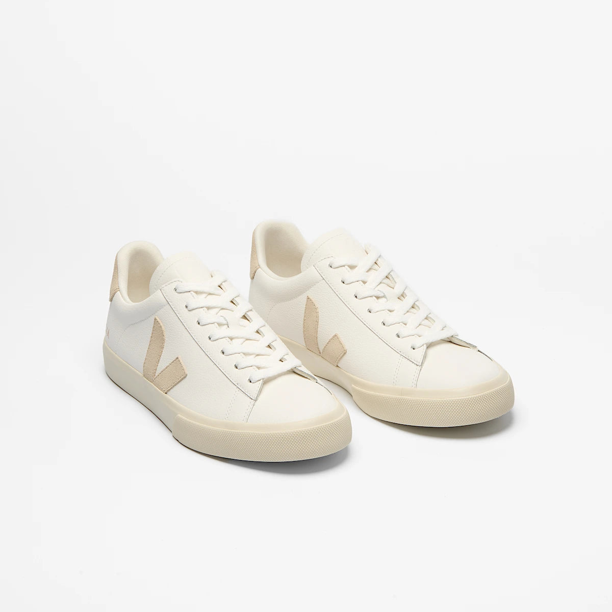 DEPORTIVAS Veja CAMPO CHROMEFREE LEATHER WHITE ALMOND
