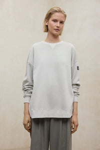 SUDADERA Ecoalf AW25 Elvas gris claro