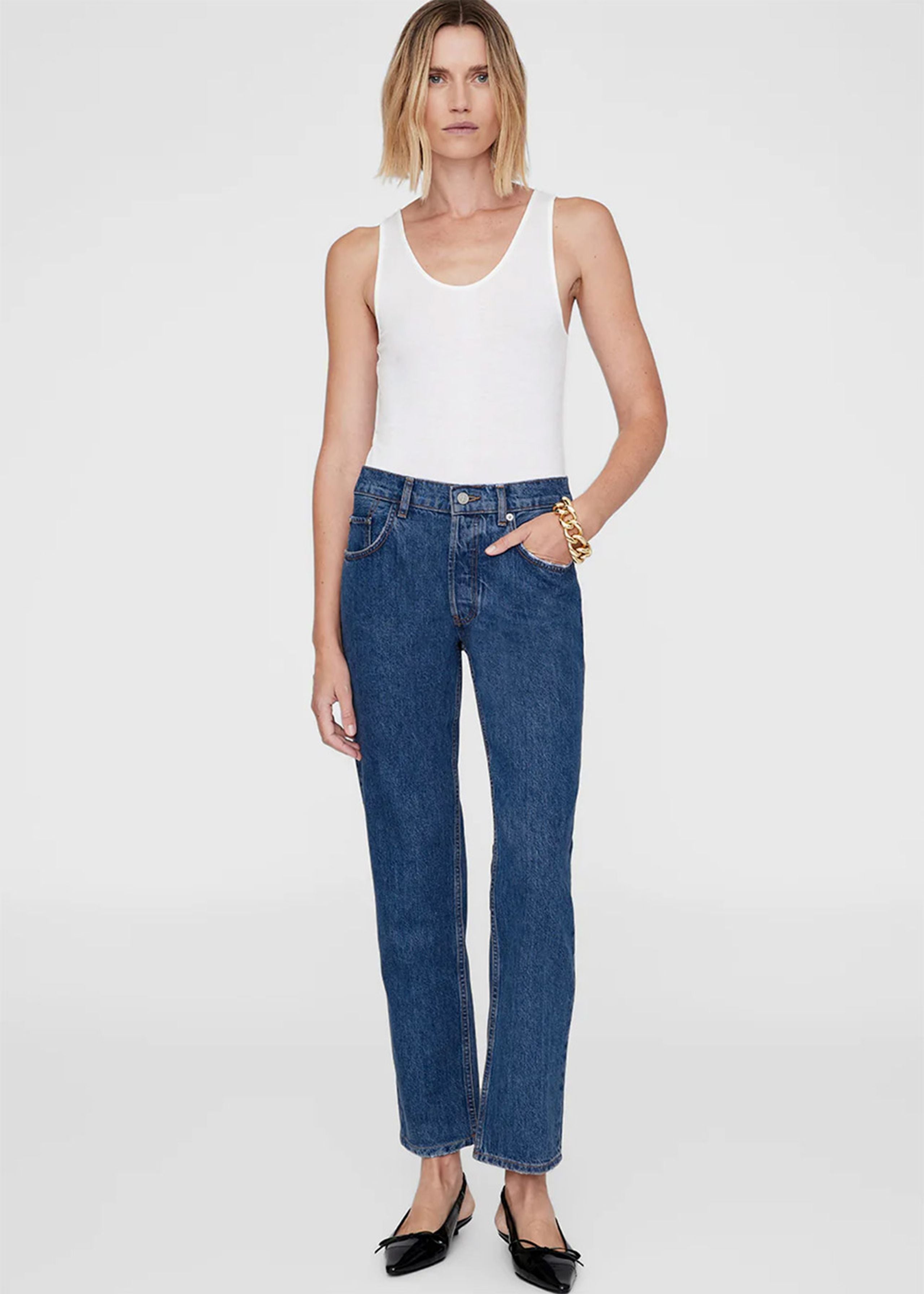 JEANS Anine Bing AW25 Kate jeans blue indigo