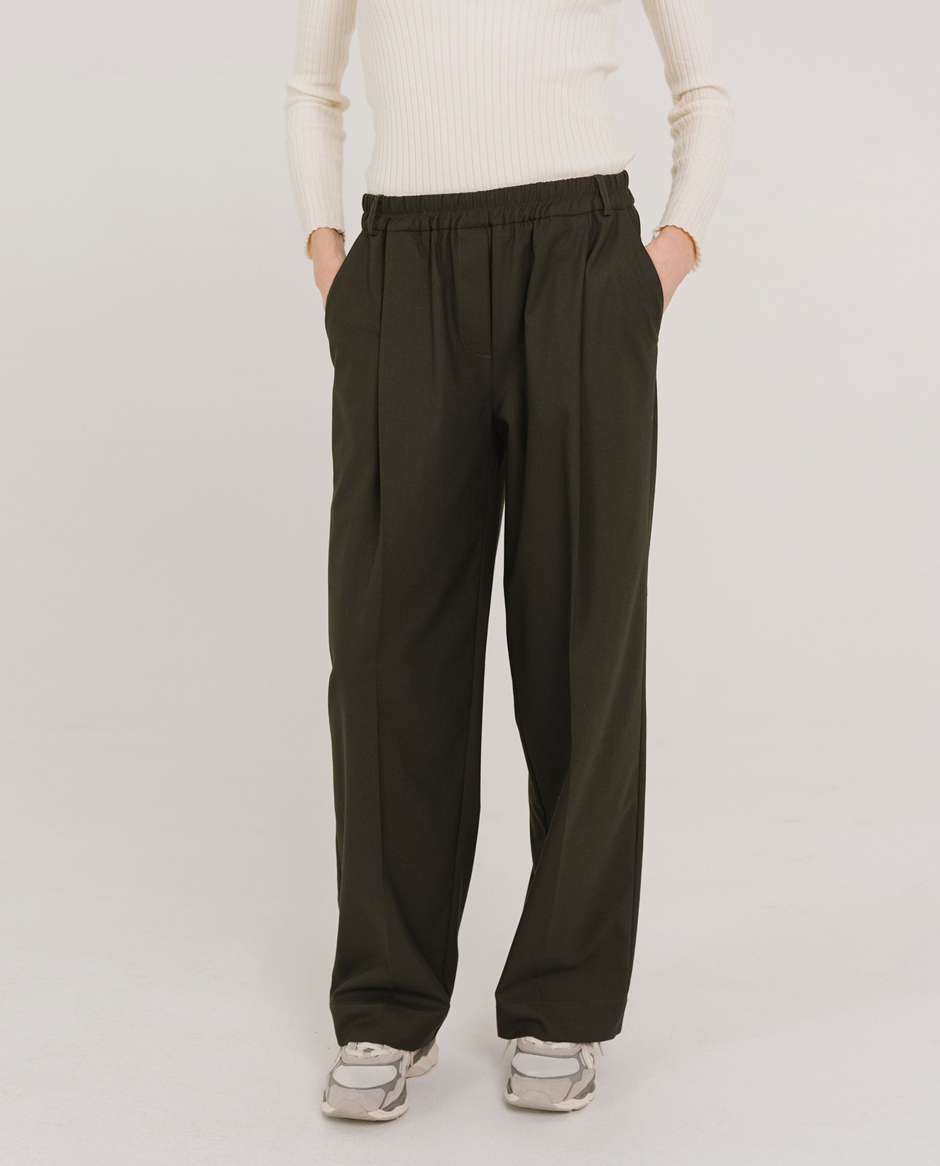 PANTALÓN Tinsels AW25 Celan cityzen kaki