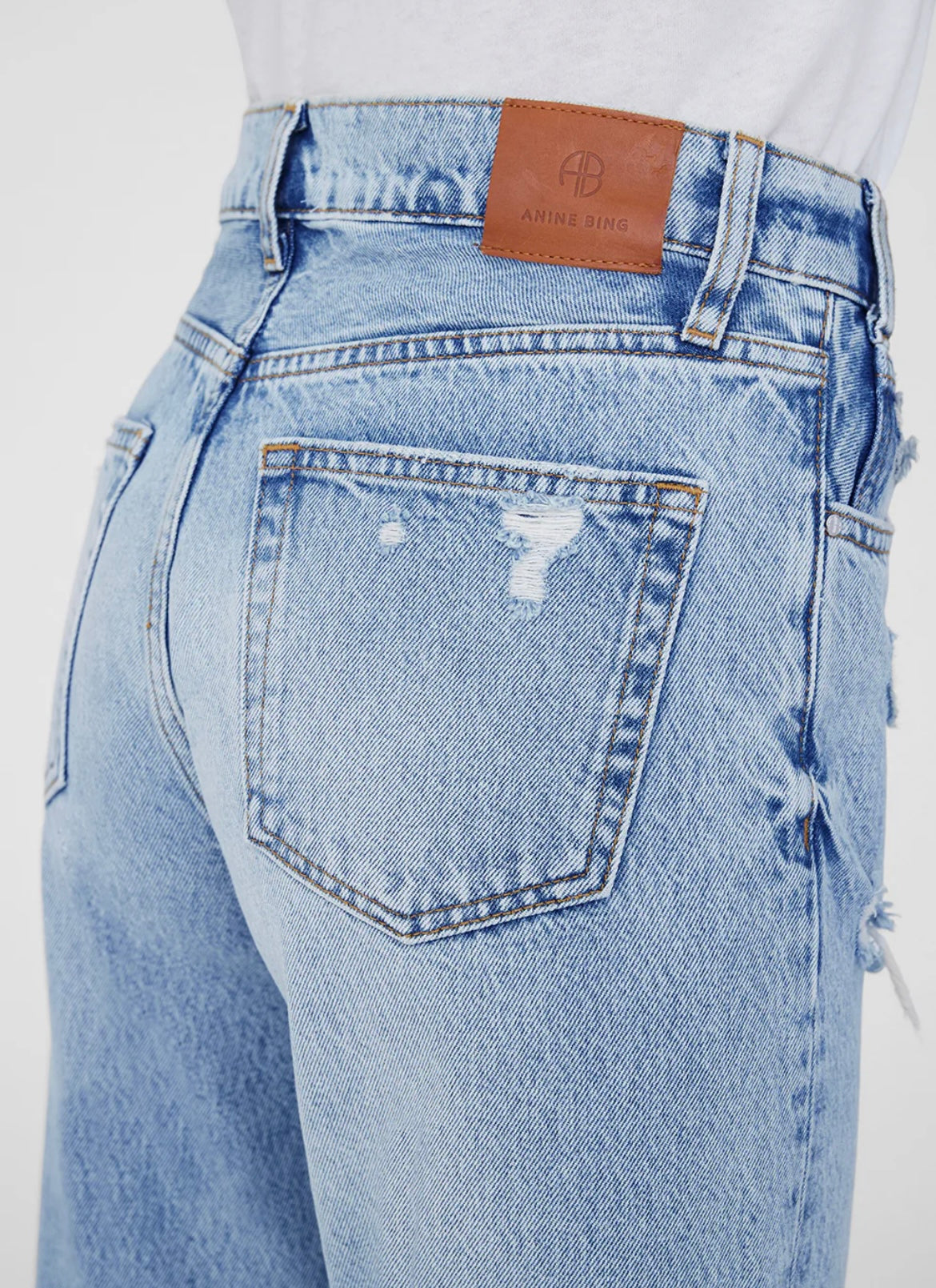 JEANS Anine Bing SS25 Gavin blue reservoir