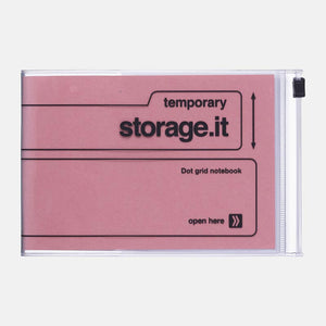 CUADERNO A6 ESCRITORIO, STORAGE.it - ROSA SALMÓN