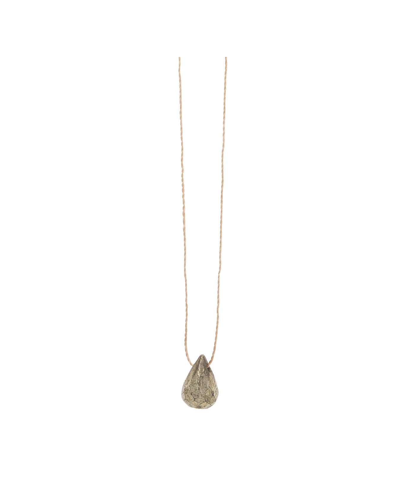COLLAR Une a Une Goutte pyrite