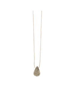 COLLAR Une a Une Goutte pyrite