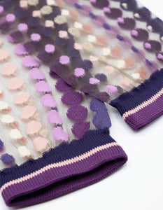 CALCETINES Atelier St Eustache Vetrata violette