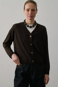 CARDIGAN Soeur Paris AW25 Idem chocolat