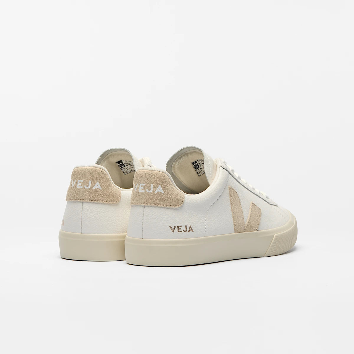 DEPORTIVAS Veja CAMPO CHROMEFREE LEATHER WHITE ALMOND