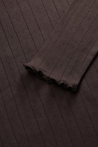 CAMISETA Skall Studio AW25 Edie dk brown