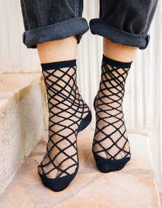 CALCETINES Atelier St Eustache Brooklyn bridge black