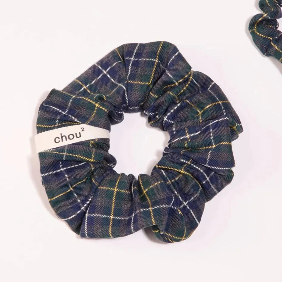 COLETERO Grand Chouchou tartan vert