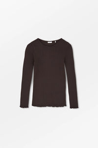 CAMISETA Skall Studio AW25 Edie dk brown