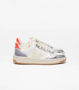 DEPORTIVAS Veja V-10 Prime leather white pierre silver