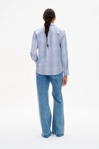 CAMISA Baum und Pferdgarten AW25 Menja blue mini check