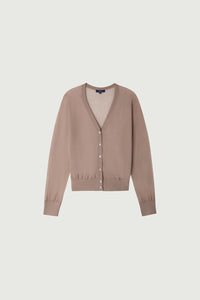 CARDIGAN de PUNTO Soeur AW25 Etreat taupe