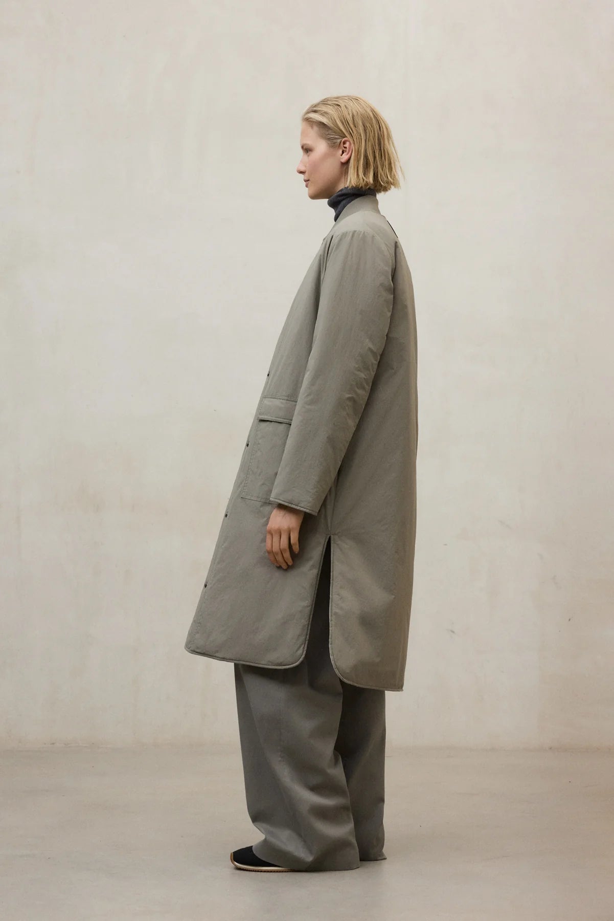 ABRIGO, CHAQUETA Ecoalf AW25 Tiago beige