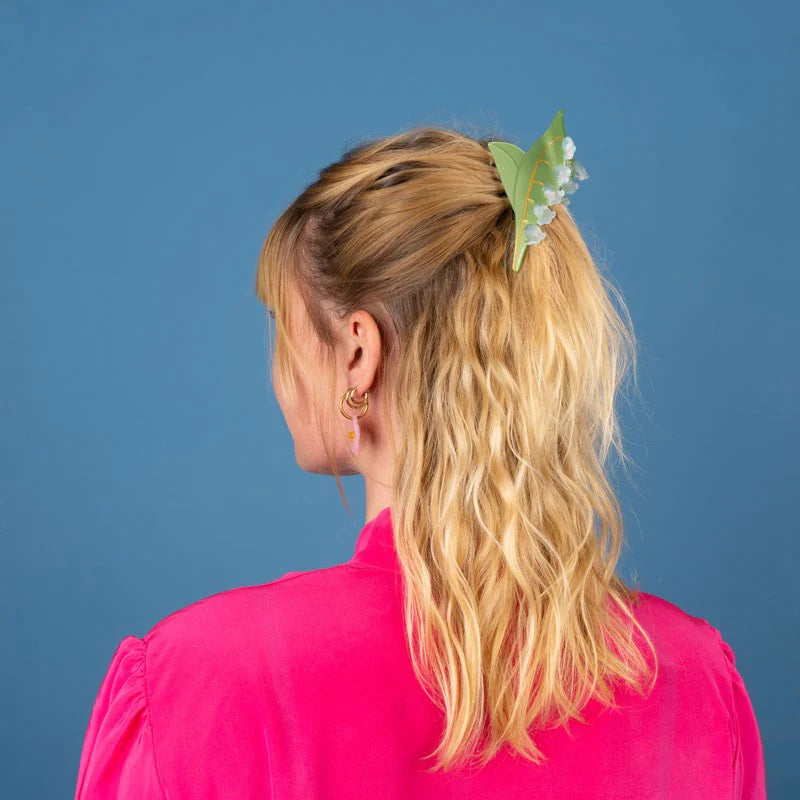 PASADOR pequeño de pelo MUGUET