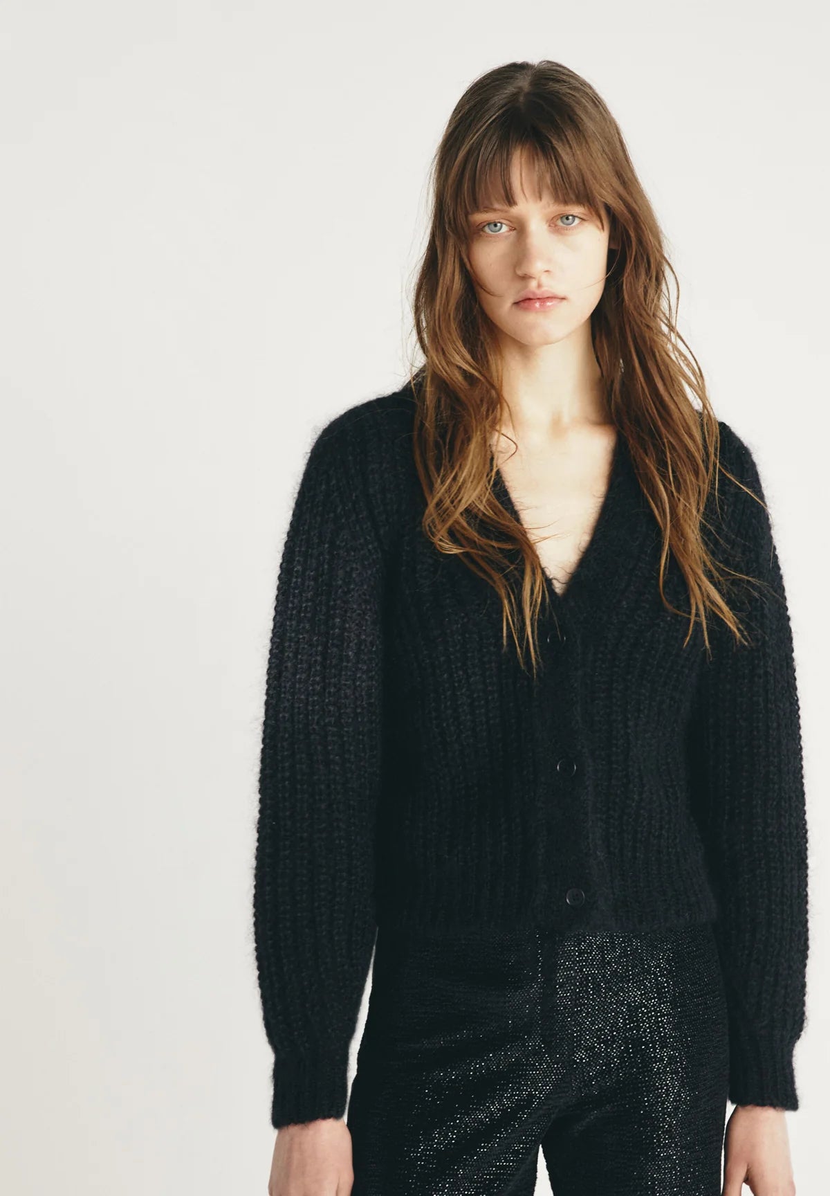 CÁRDIGAN Masscob AW25 Wicca nigrum