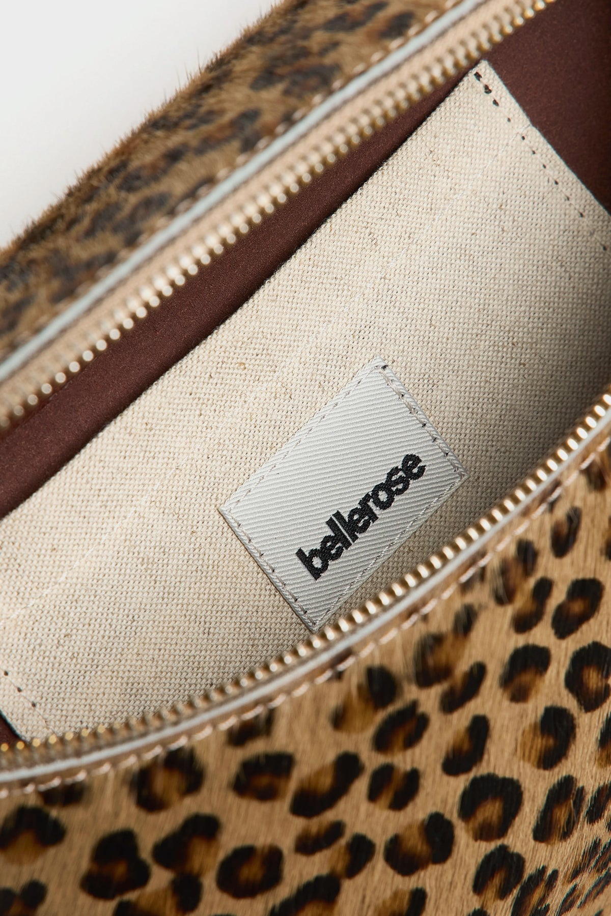 RIÑONERA Bellerose AW25 Rosie savannah
