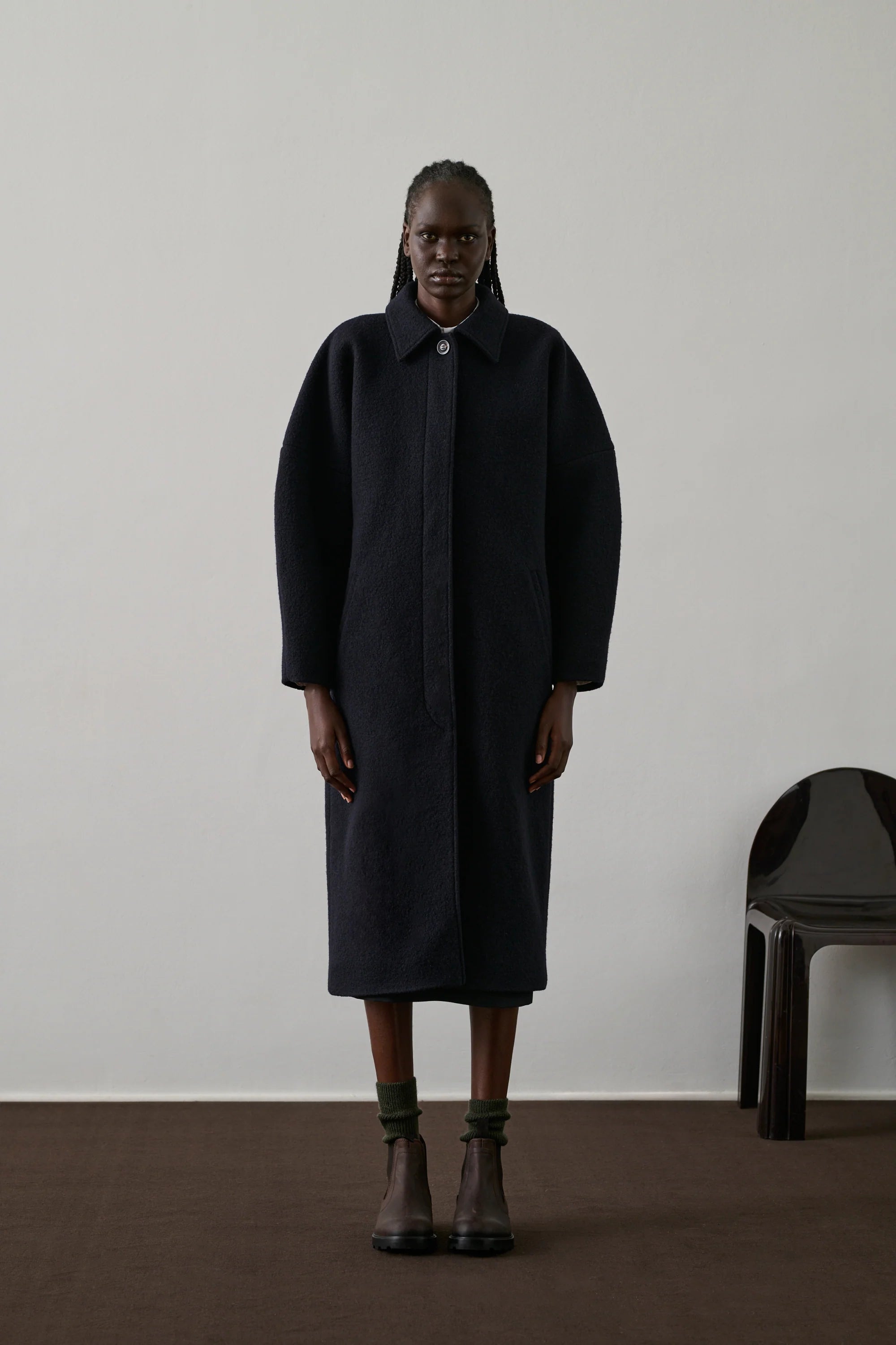 ABRIGO Soeur AW25 Guilheim marino