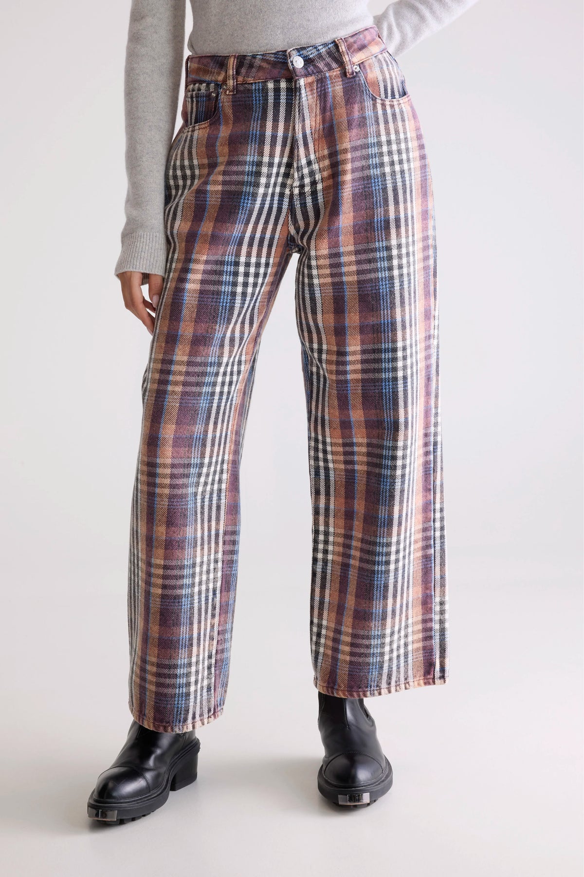 DENIM, JEANS Bellerose AW25 Paty check a