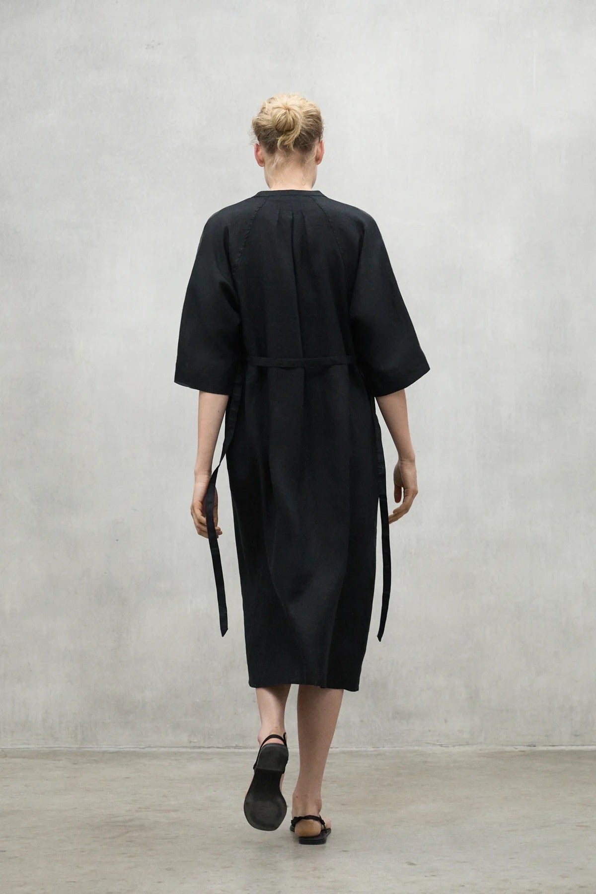 VESTIDO Ecoalf SS25 Lea long black