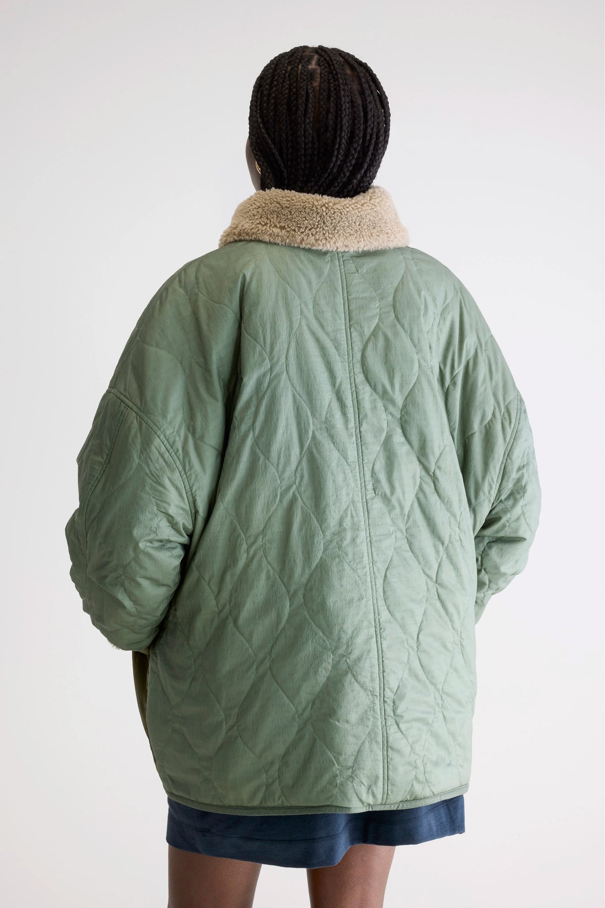 CHAQUETA Bellerose AW25 Hampton eucalyptus