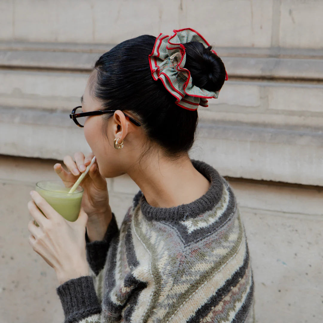 COLETERO Maxi Chouchou vichy rouge et bleu