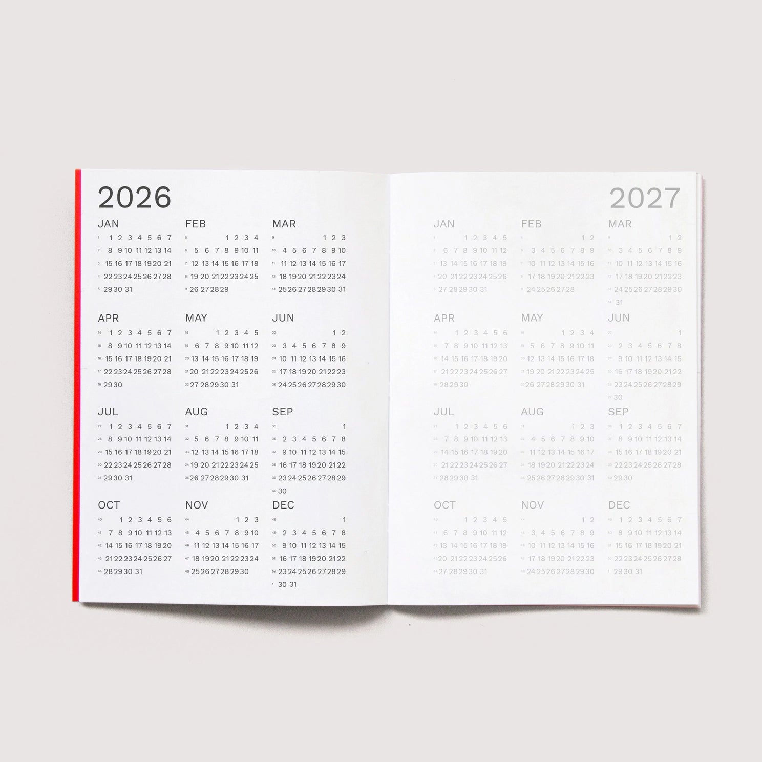 PLANNER Octagon 2026 monthly planner mini A6