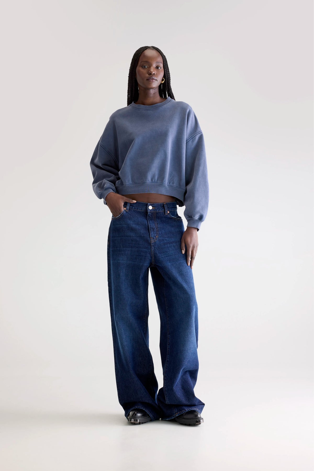 SUDADERA Bellerose AW25 Fancy blues