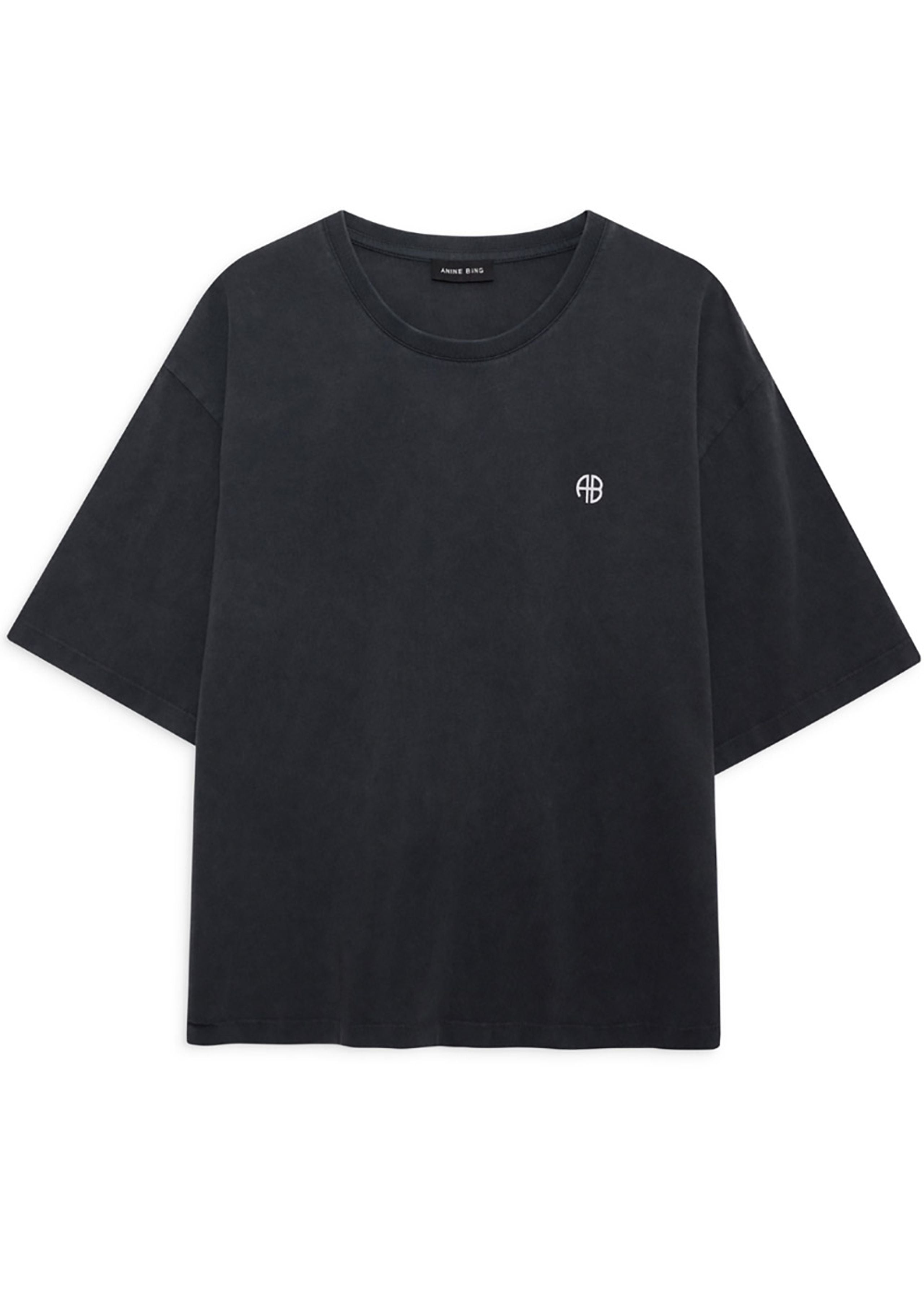 CAMISETA Anine Bing AW25 Rudy tee empower washed black