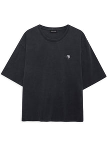 CAMISETA Anine Bing AW25 Rudy tee empower washed black