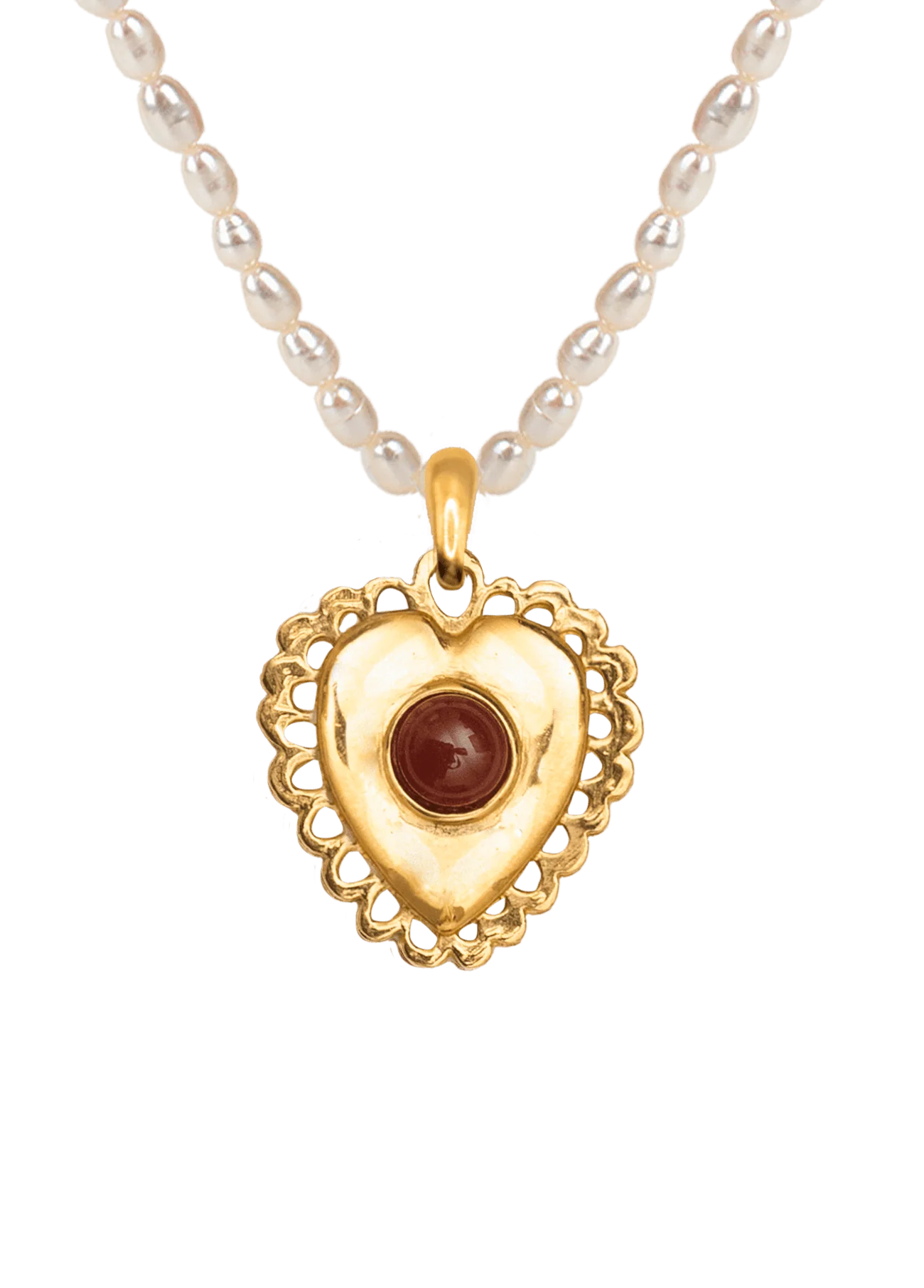 COLLAR Alhaja Cultstore Corazon Lolita pearls