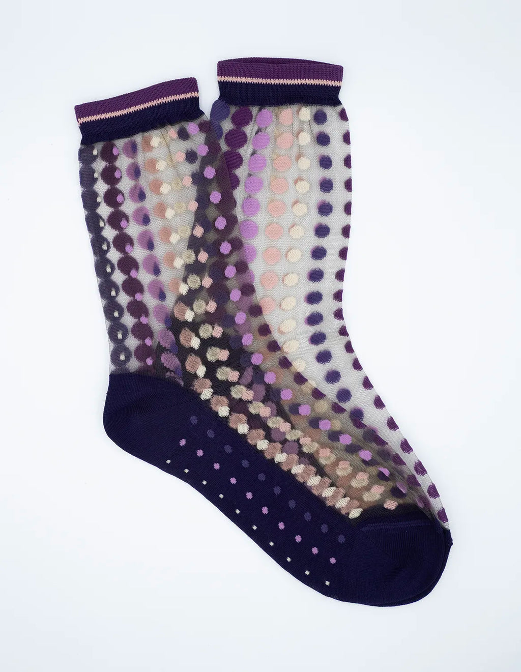 CALCETINES Atelier St Eustache Vetrata violette