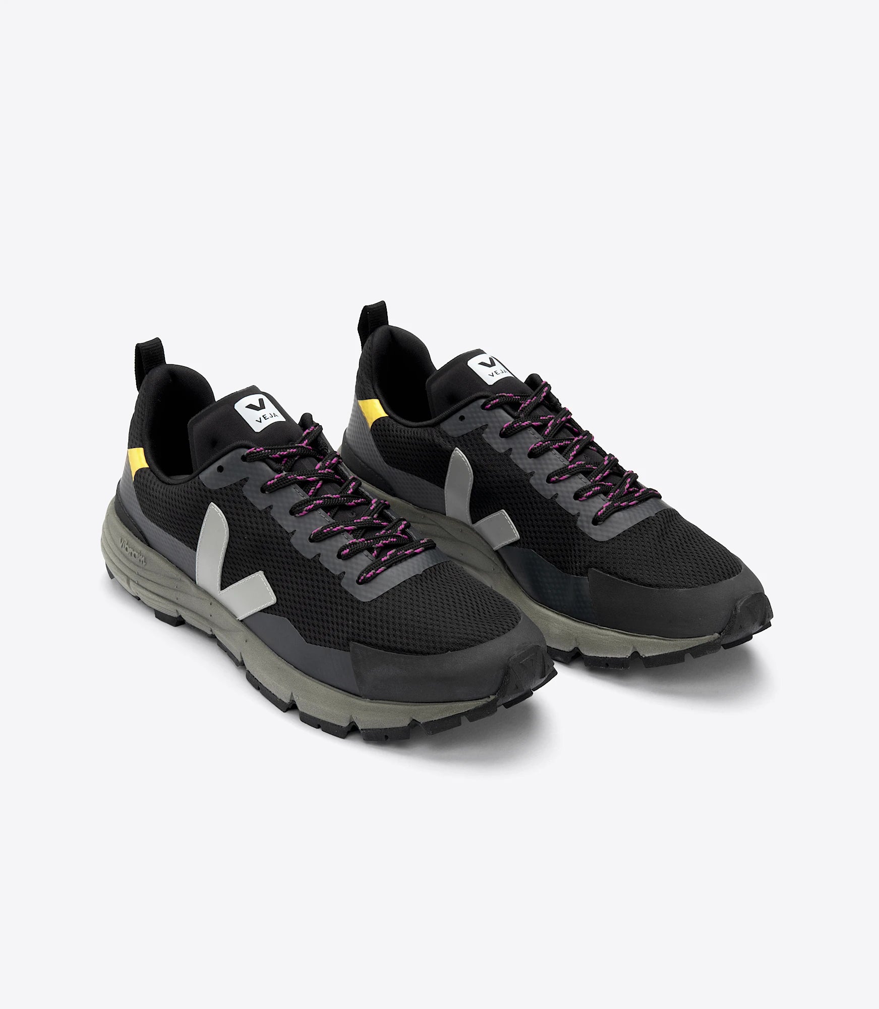 DEPORTIVAS Veja DEKKAN ALVEOMESH BLACK OXFORD GREY TONIC