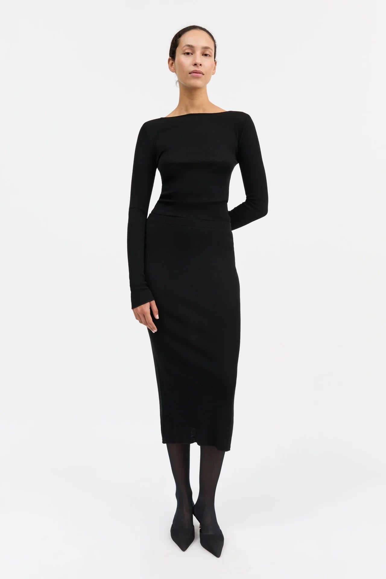 FALDA Skall Studio AW25 Amy skirt black