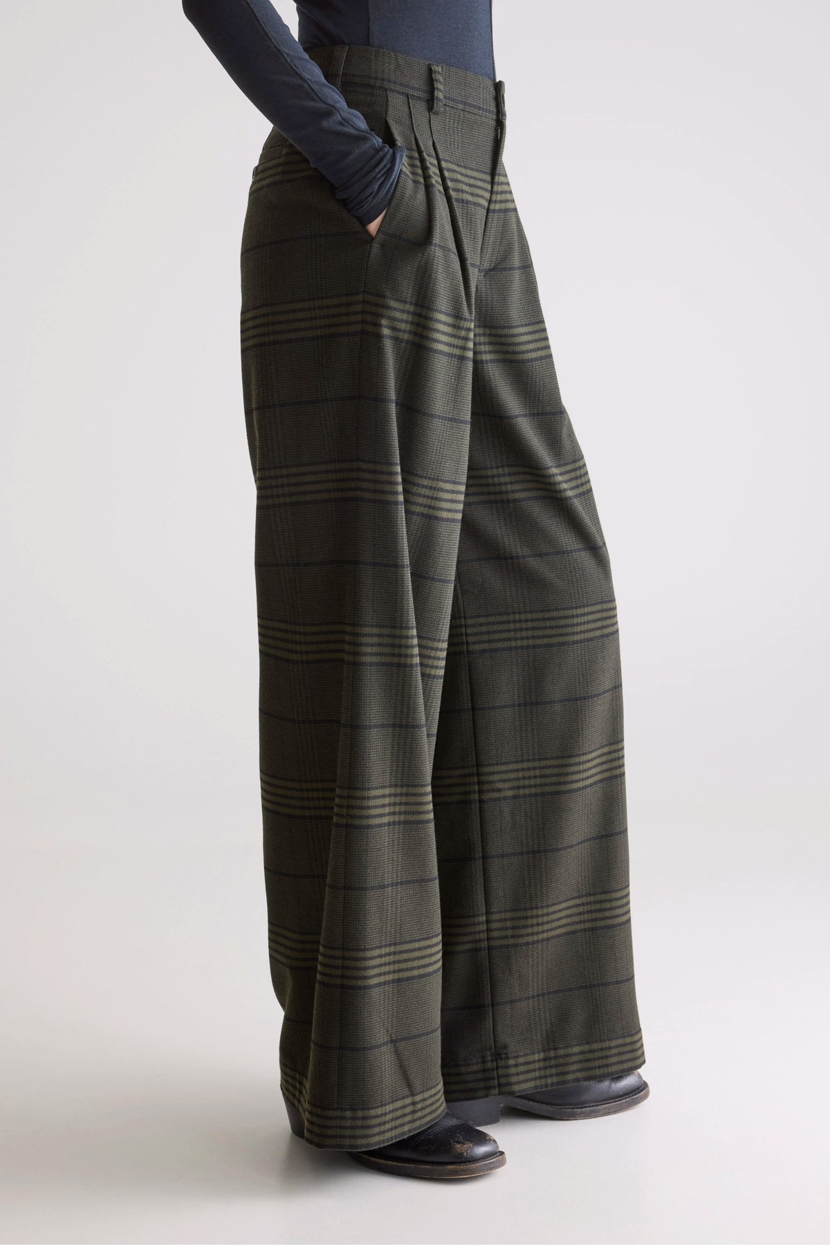 PANTALÓN Bellerose AW25 Volker check a