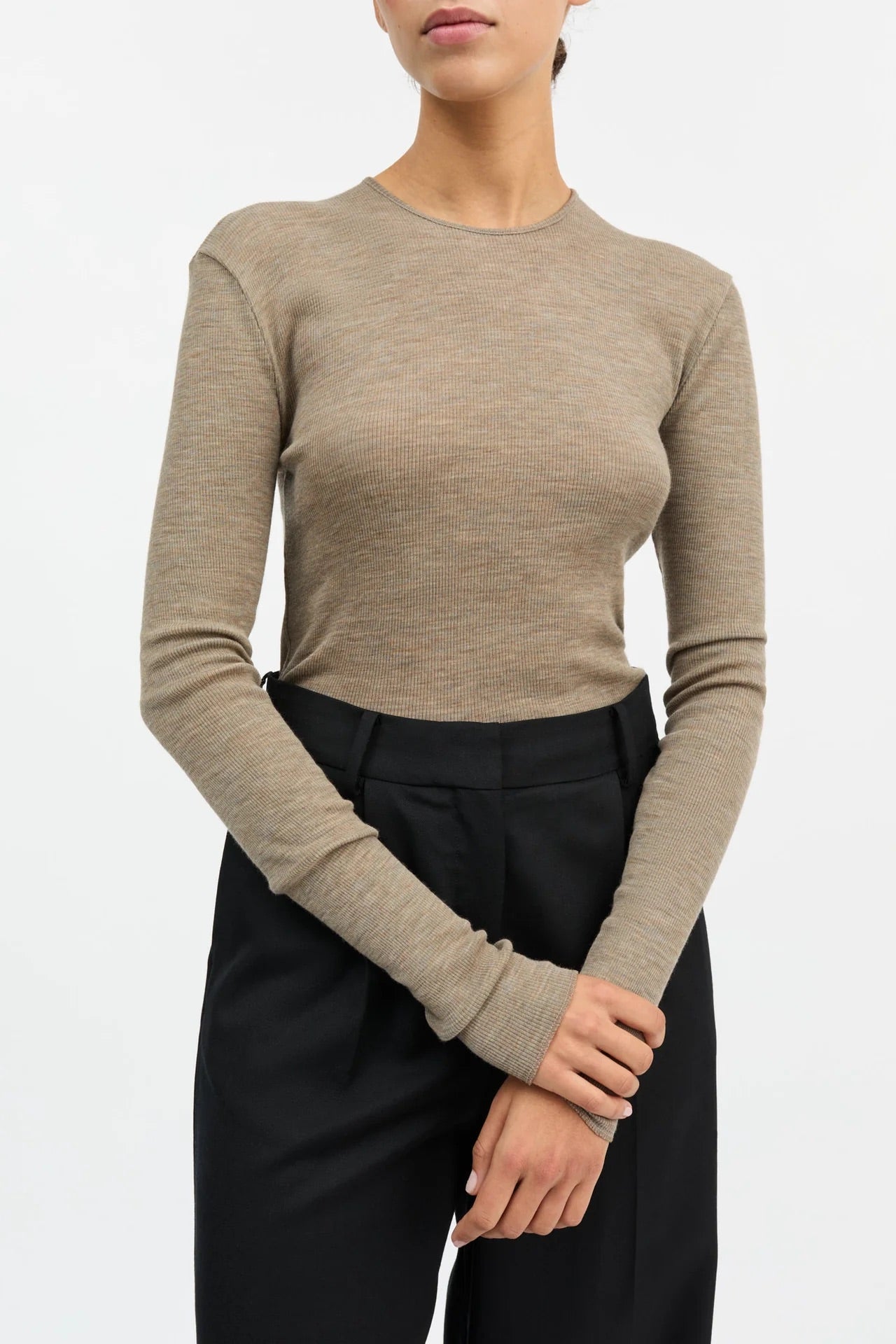 CAMISETA, JERSEY Skall Studio AW25 Amy O-neck blouse