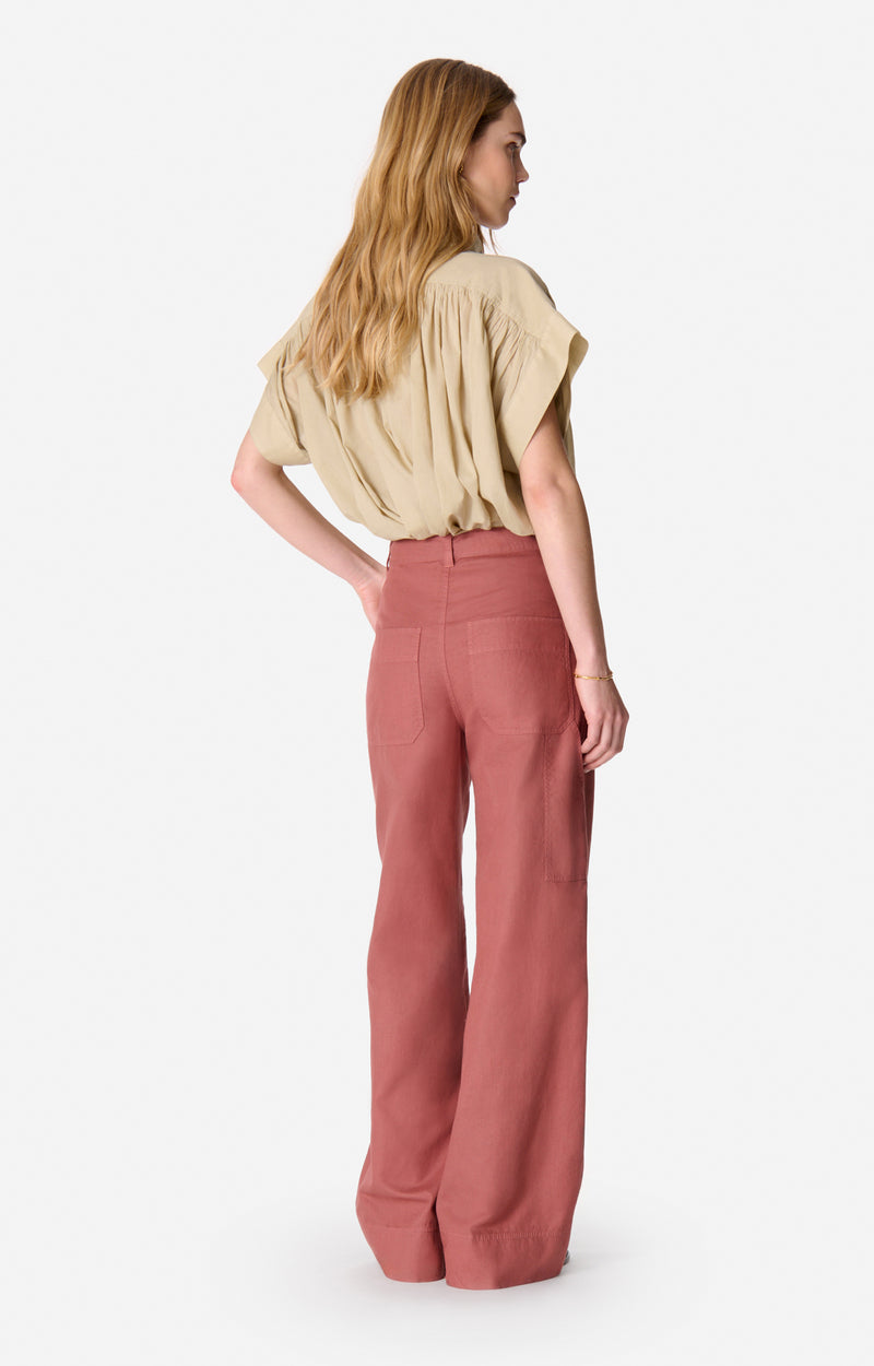 PANTALÓN Vanessa Bruno SS25 Carlos terracotta